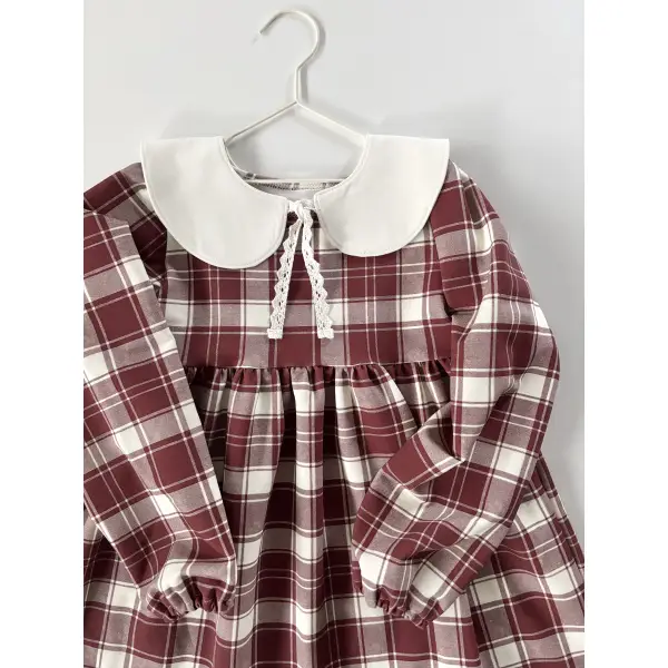 SUKIENKA AMELIA W KRATĘ BURGUND