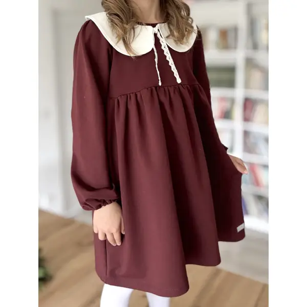 SUKIENKA AMELIA BURGUND