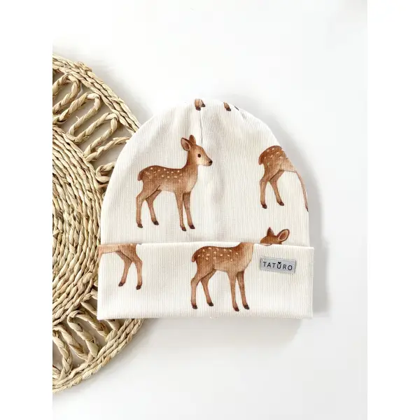 CZAPKA BEANIE DZIECIĘCA - SARNY