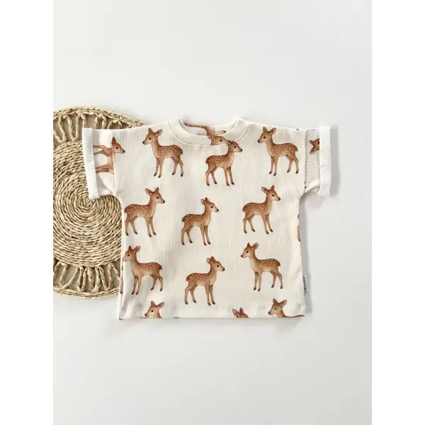 T-SHIRT DZIECIĘCY - SARNY