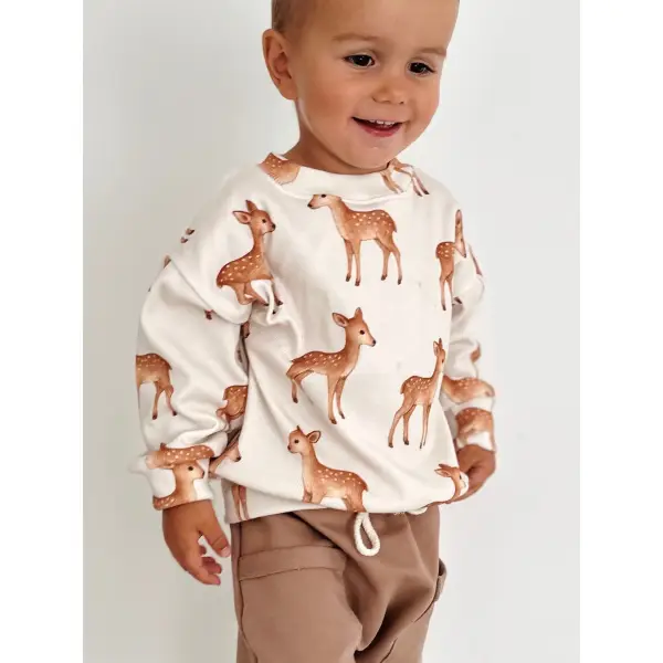BLUZA PRĄŻKOWANA OVERSIZE - SARNY