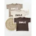 T-SHIRT BAWEŁNIANY ,, SMILE ’’