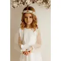 SUKIENKA KOMUNIJNA PERŁOWA ELEGANCJA