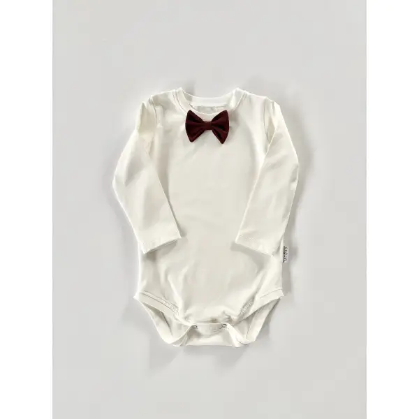 BODY Z MUCHĄ BURGUNDOWĄ