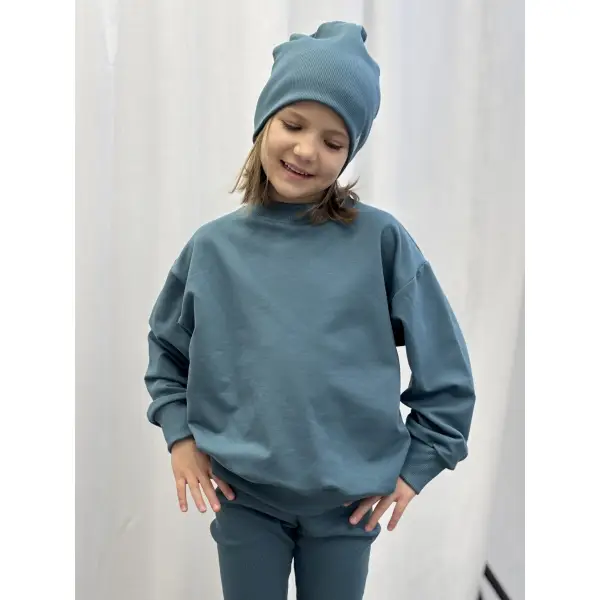 BLUZA DRESOWA OVERSIZE - OCEAN - zgrywus.net