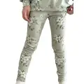 LEGGINSY DZIECIĘCE - MINT FLOWER - zgrywus.net