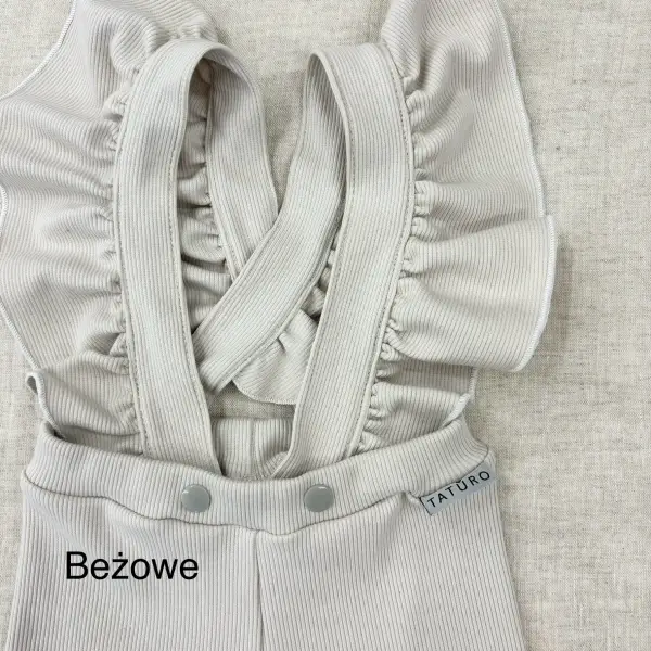 LEGGINSY DZIECIĘCE - BEŻOWE - zgrywus.net