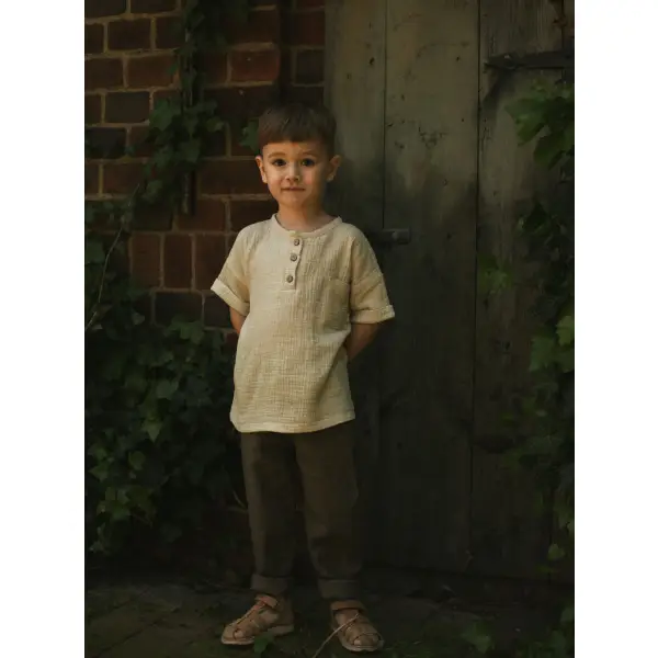 SPODNIE LNIANE - MANUEL