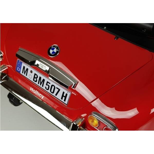 Auto na Akumulator BMW Retro Czerwone Lakierowane
