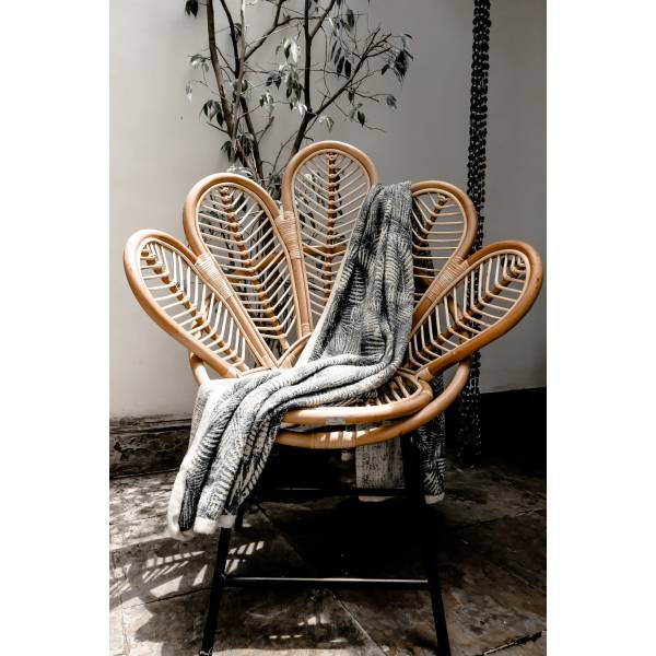 Fotel rattanowy Flower