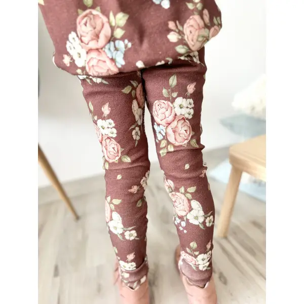 LEGGINSY PRĄŻKOWANE BELLA ROSA bordowe - zgrywus.net